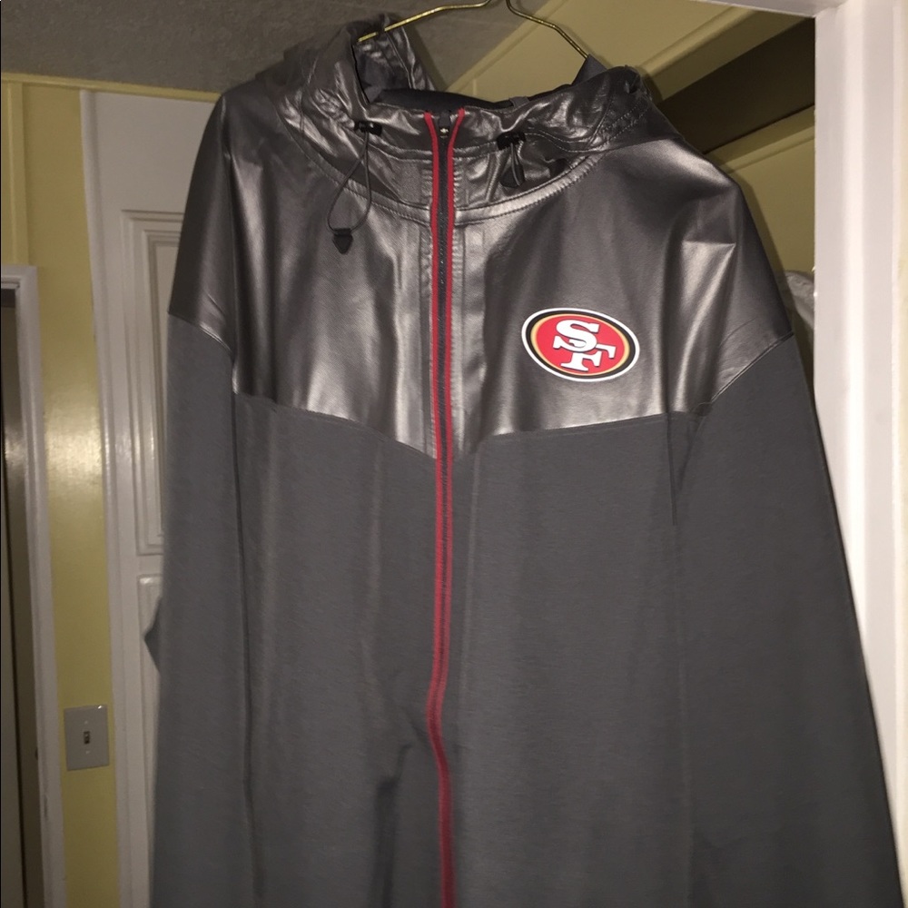 49ers Nike windbreaker